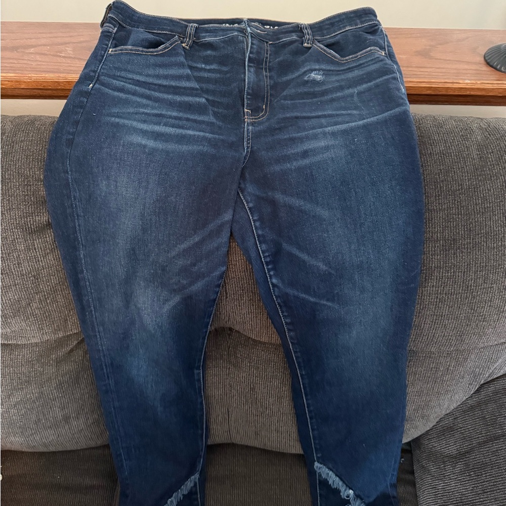 American Eagle Outfitters Blue Skinny Jeans Classic Style